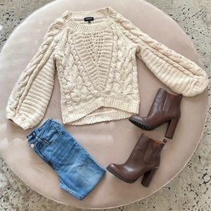 EXPRESS CABLE KNIT SWEATER